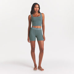 COTTON RIB TANK | KYANITE