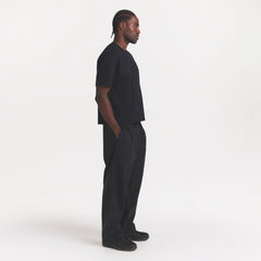 WOVEN MENS PULL-ON PANT | ONYX