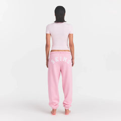 COTTON FLEECE LOGO CLASSIC JOGGER | HALITE WITH SNOW LOGO