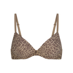 FITS EVERYBODY T-SHIRT BRA | DESERT LEOPARD INK PRINT