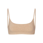 EVERYDAY COTTON SCOOP BRALETTE | CLAY HEATHER