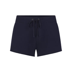 DRAPEY FRENCH TERRY SHORT | NAVY