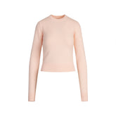 SWEATER KNITS RIBBED LONG SLEEVE FITTED CREW NECK | PRIMROSE