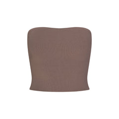 REFINED KNIT TUBE TOP | AMETHYST