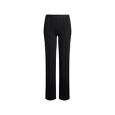 THE ESSENTIAL COLLECTION HIGH-WAISTED PINTUCK STRAIGHT LEG PANT | OBSIDIAN