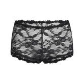 STRETCH LACE BOY SHORT | SOOT