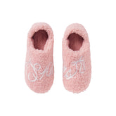 SKIMS ACCESSORIES SHERPA SLIPPER | PEONY SKIMS BOW