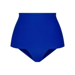 ICONIC SWIM CONVERTIBLE BIKINI BOTTOM | COBALT