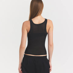 SHEER RIB TANK | SOOT
