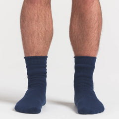 SKIMS FOR TEAM USA MENS OLYMPIC LOUNGE SOCK | NAVY
