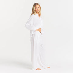 ORGANIC COTTON SLEEP LONG SLEEVE SET | SNOW