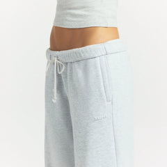 COTTON FLEECE CLASSIC STRAIGHT LEG PANT | LIGHT HEATHER GREY