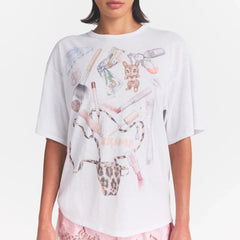 WORN IN JERSEY RELAXED T-SHIRT | SNOW IN MY BAG