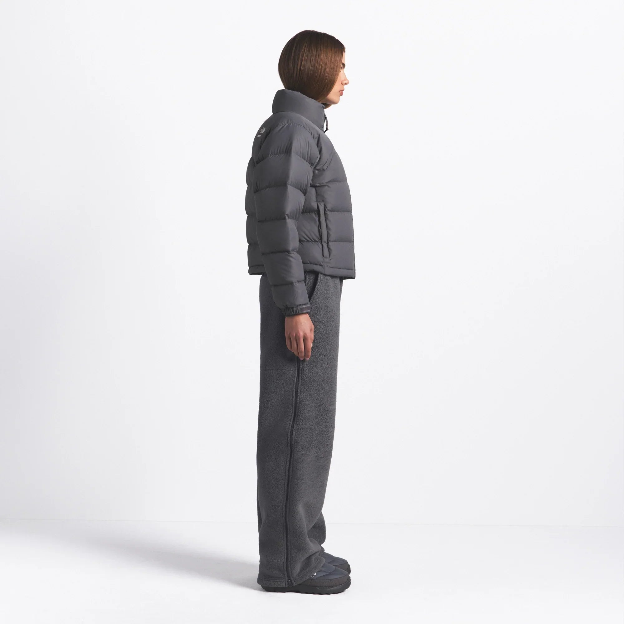 THE NORTH FACE X SKIMS 2000 RETRO NUPTSE JACKET | GUNMETAL