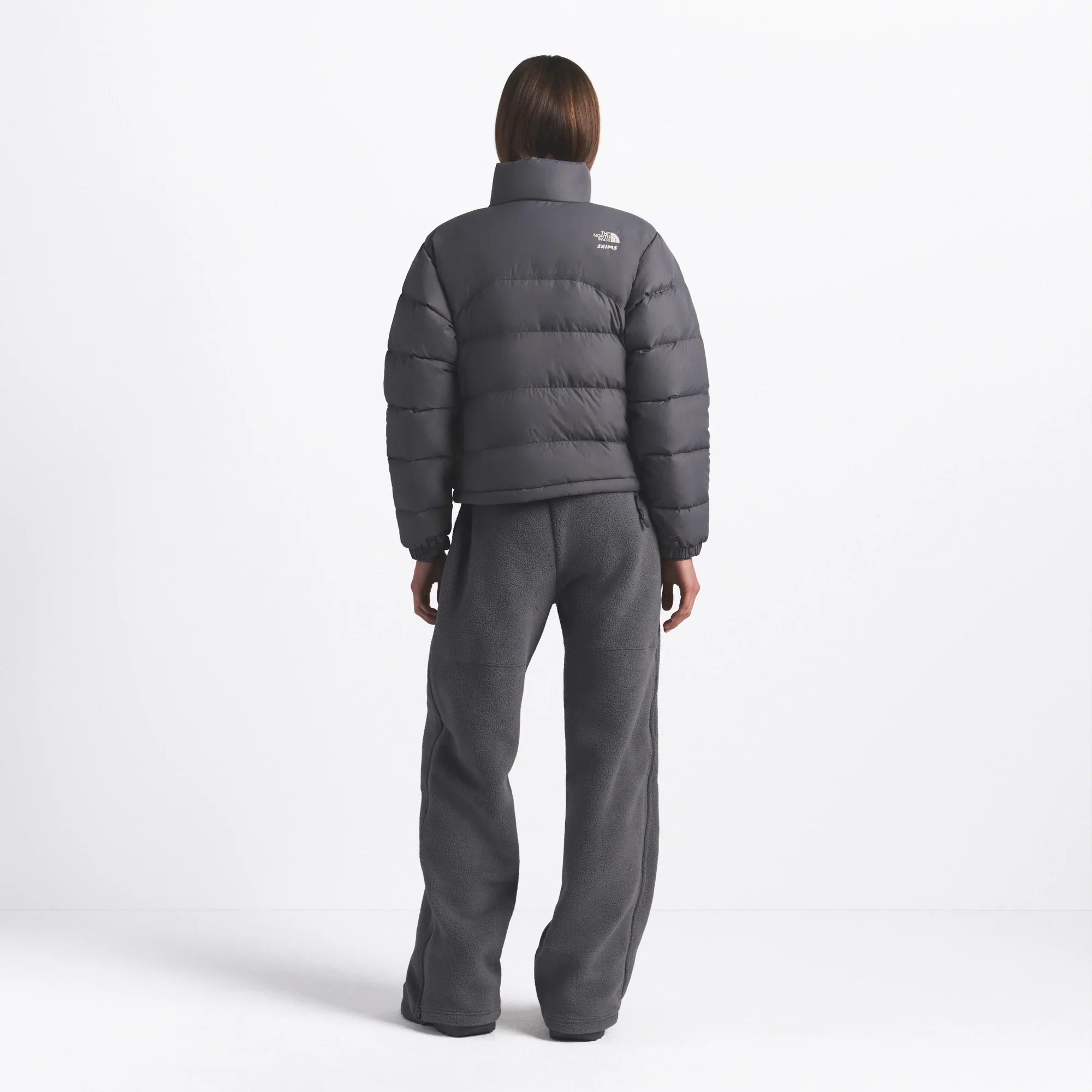 THE NORTH FACE X SKIMS 2000 RETRO NUPTSE JACKET | GUNMETAL