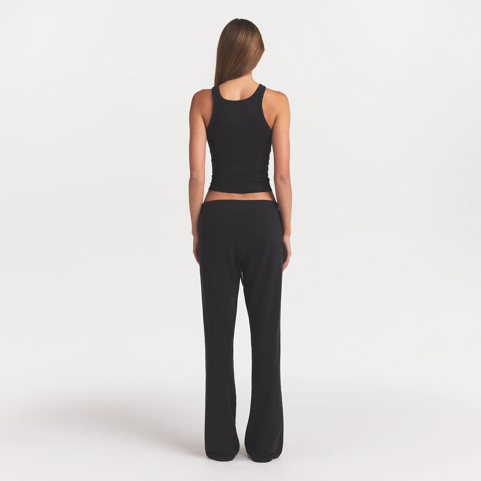 COTTON JERSEY STRAIGHT LEG PANT | SOOT