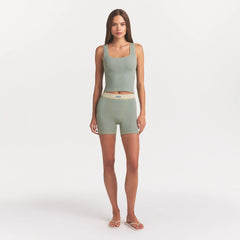COTTON RIB TANK | MINERAL