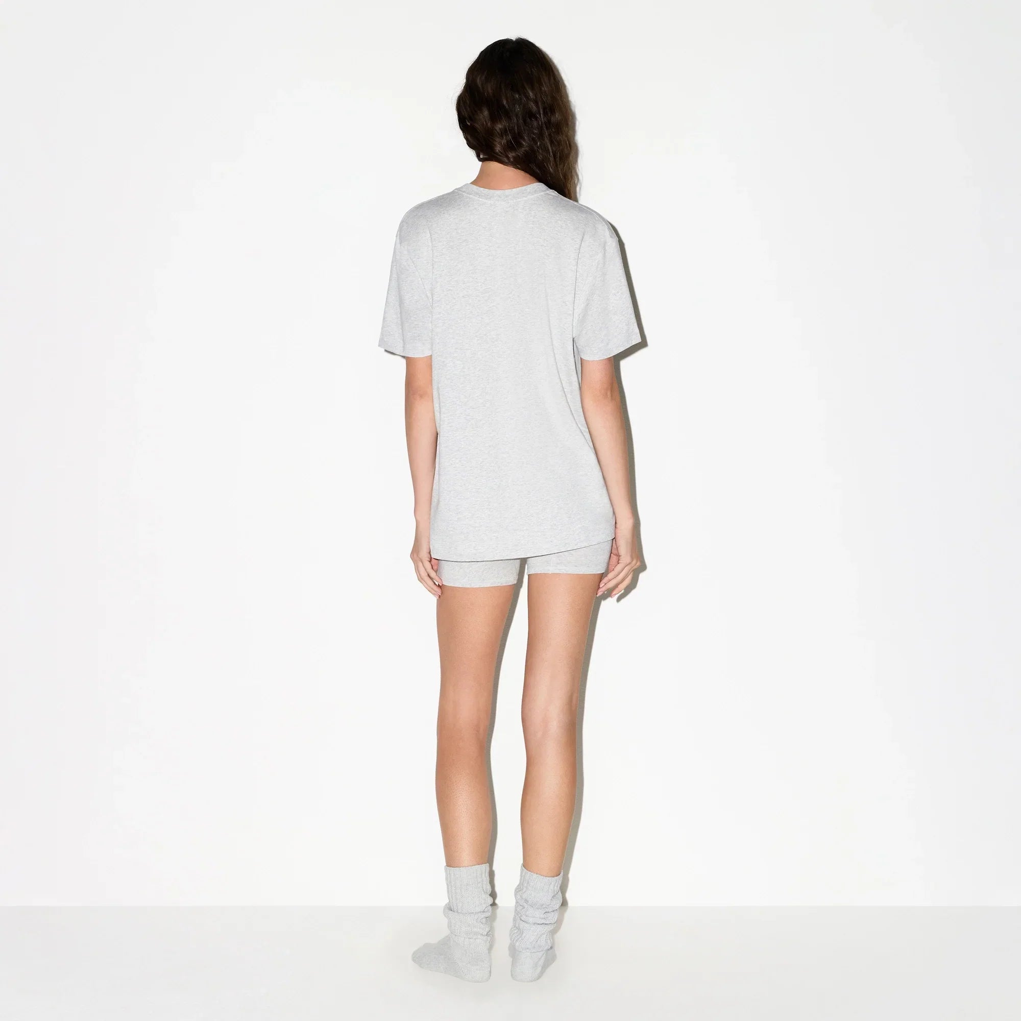BOYFRIEND T-SHIRT | LIGHT HEATHER GREY