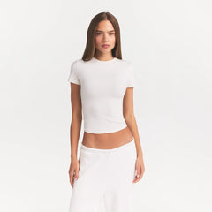 COTTON JERSEY T-SHIRT | MARBLE