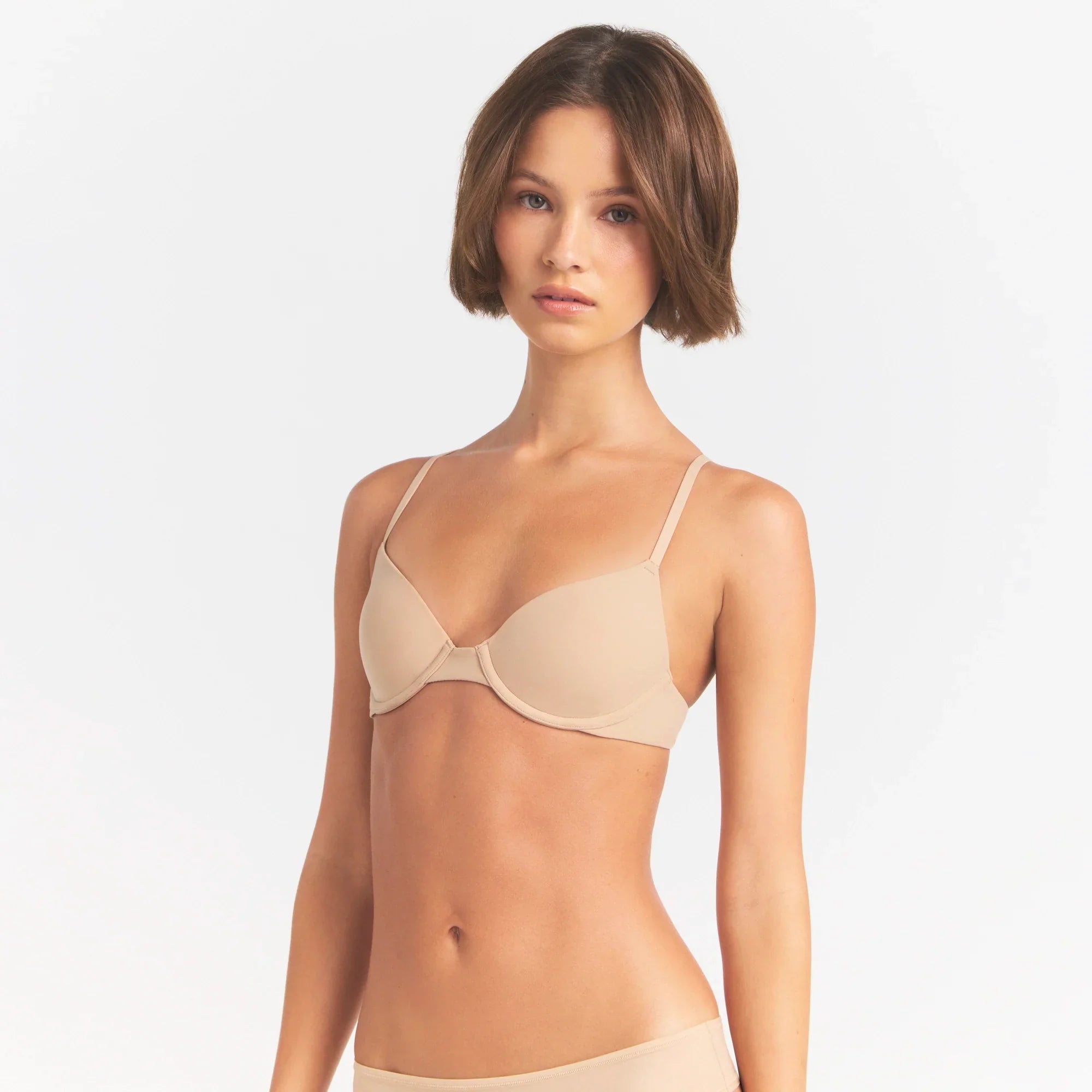 FITS EVERYBODY T-SHIRT BRA | CLAY