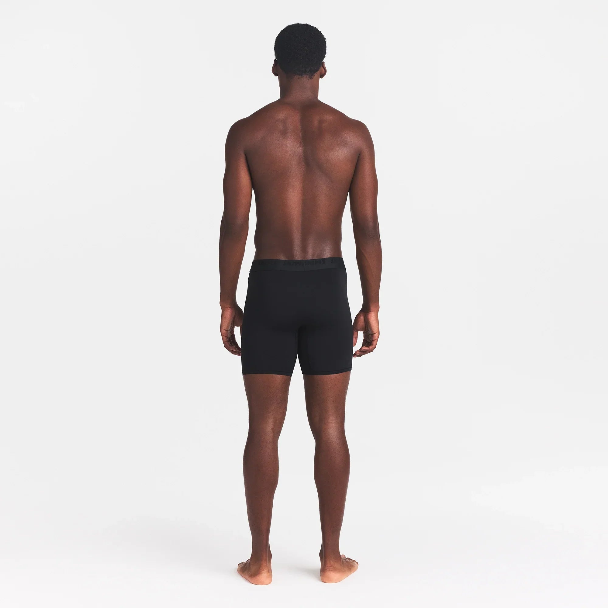 SKIMS STRETCH MENS 5" BOXER BRIEF | OBSIDIAN