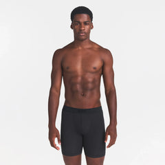 SKIMS COTTON MENS 5" BOXER BRIEF | ONYX