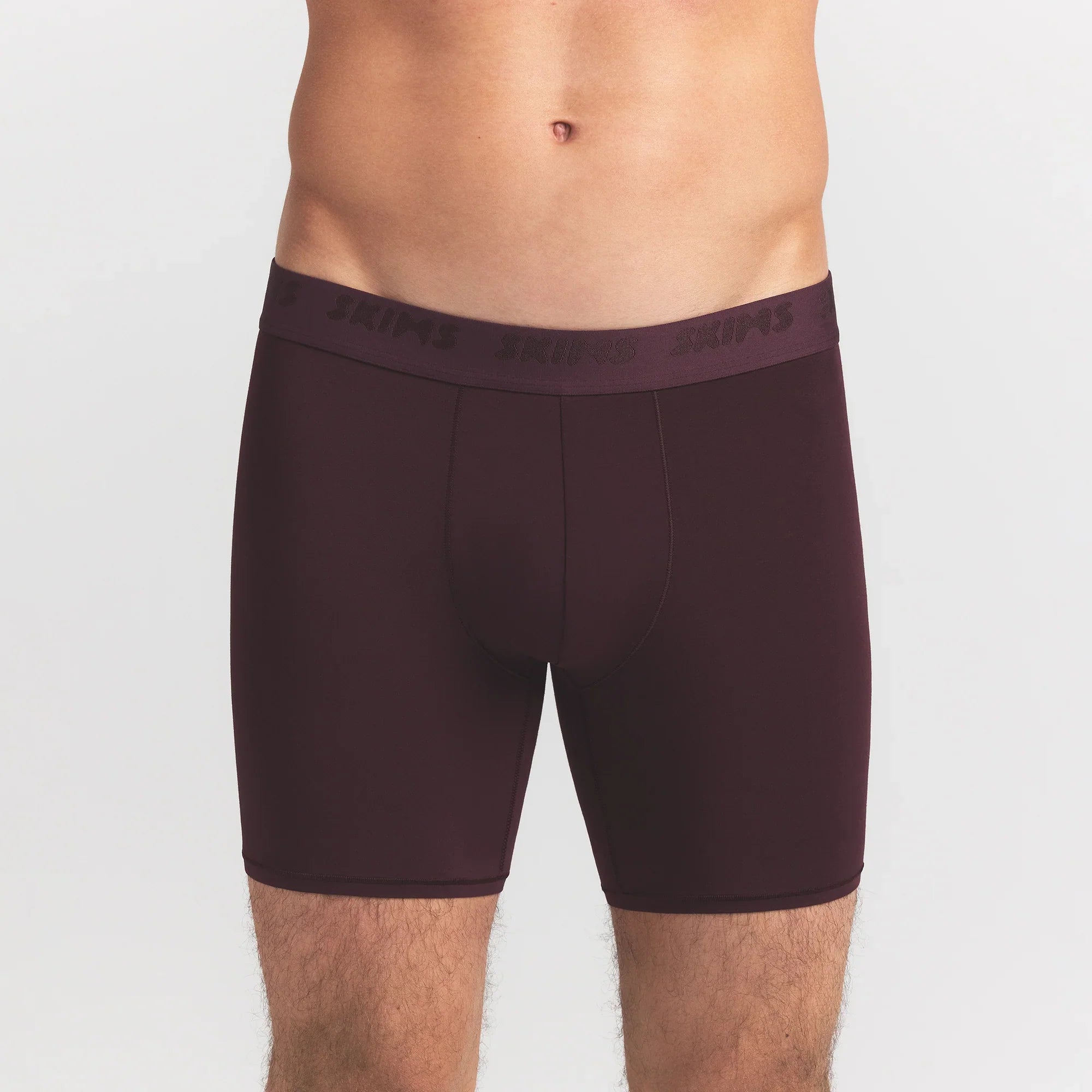 SKIMS STRETCH MENS 5" BOXER BRIEF 5-PACK | RAVEN CURRANT MULTI