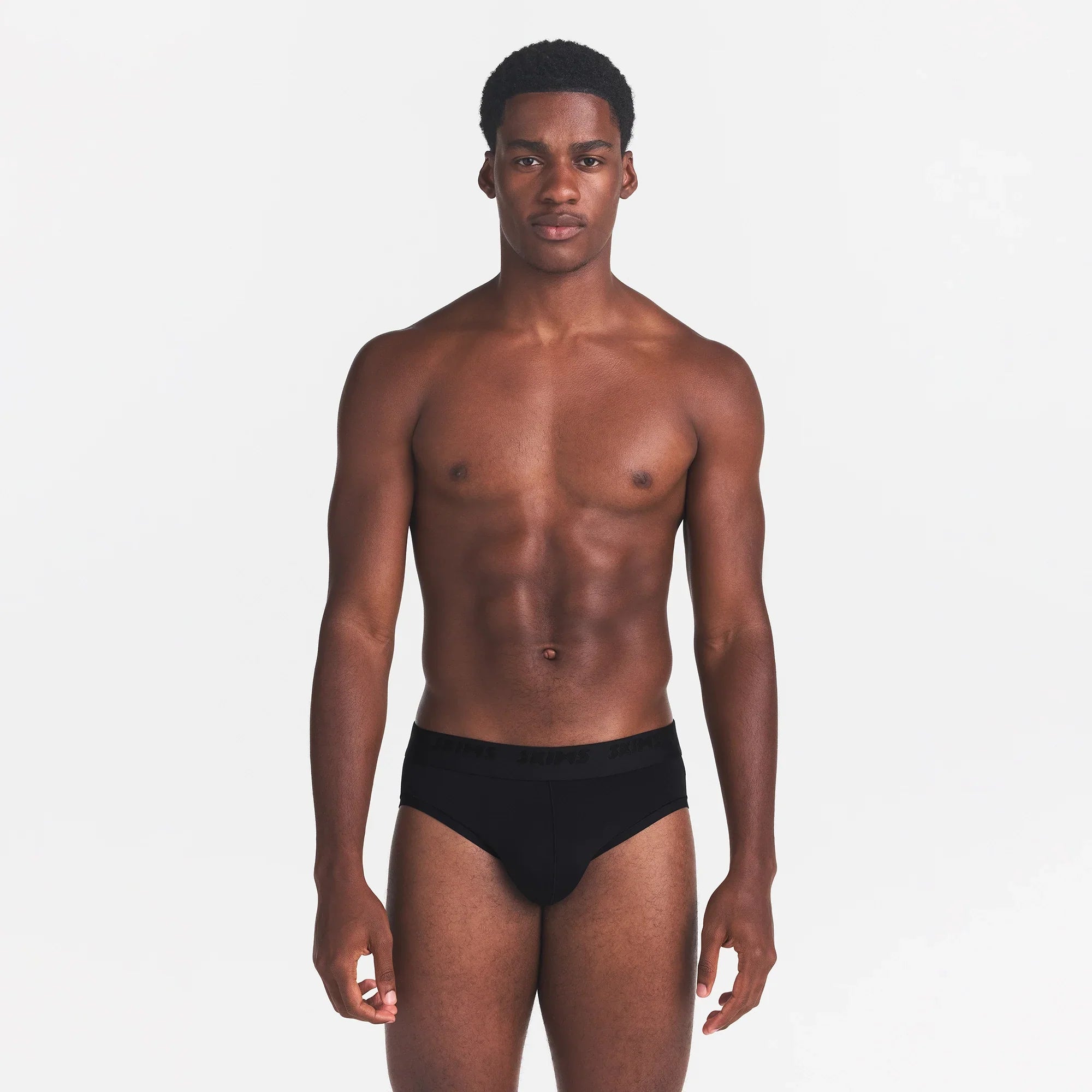 SKIMS STRETCH MENS BRIEF | OBSIDIAN
