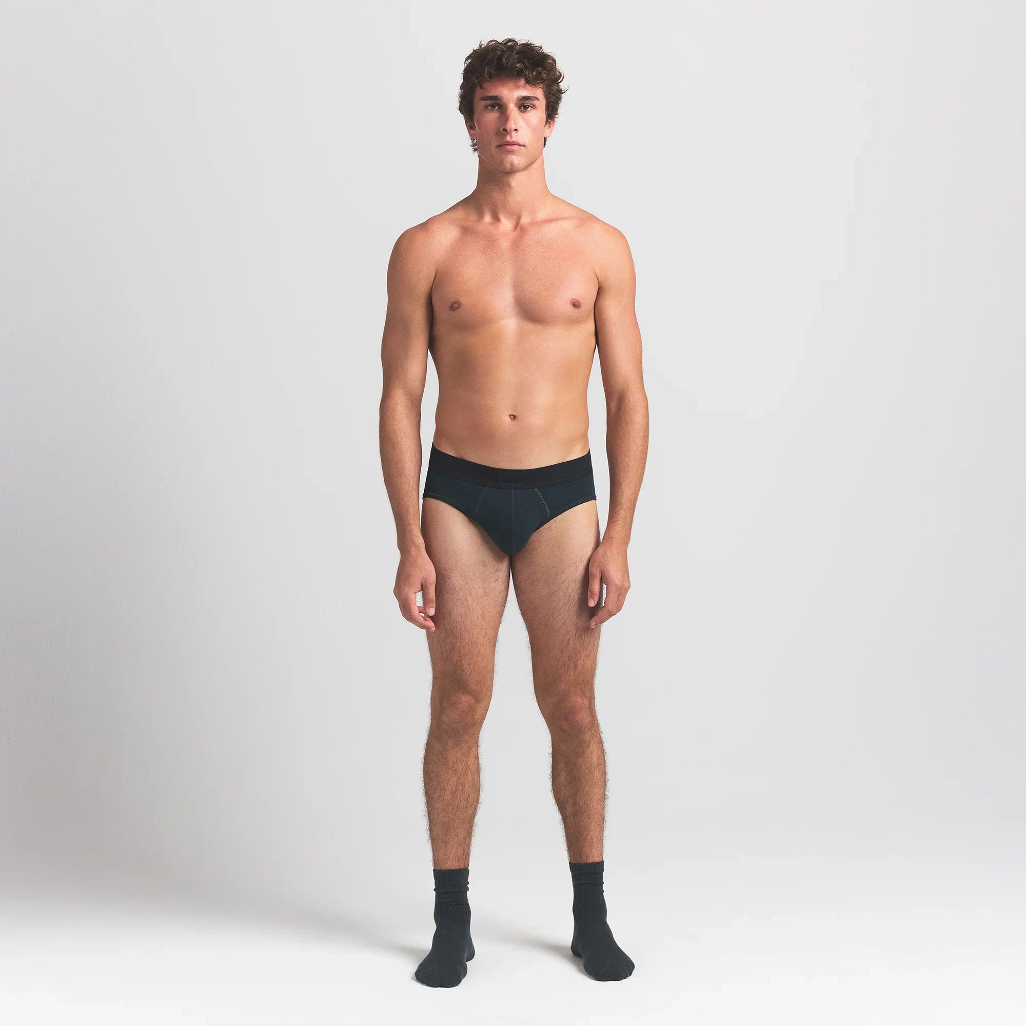 SKIMS COTTON MENS BRIEF 3-PACK | VERDANT MULTI