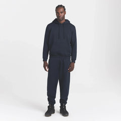 FLEECE LOUNGE MENS TAPERED JOGGER | NAVY