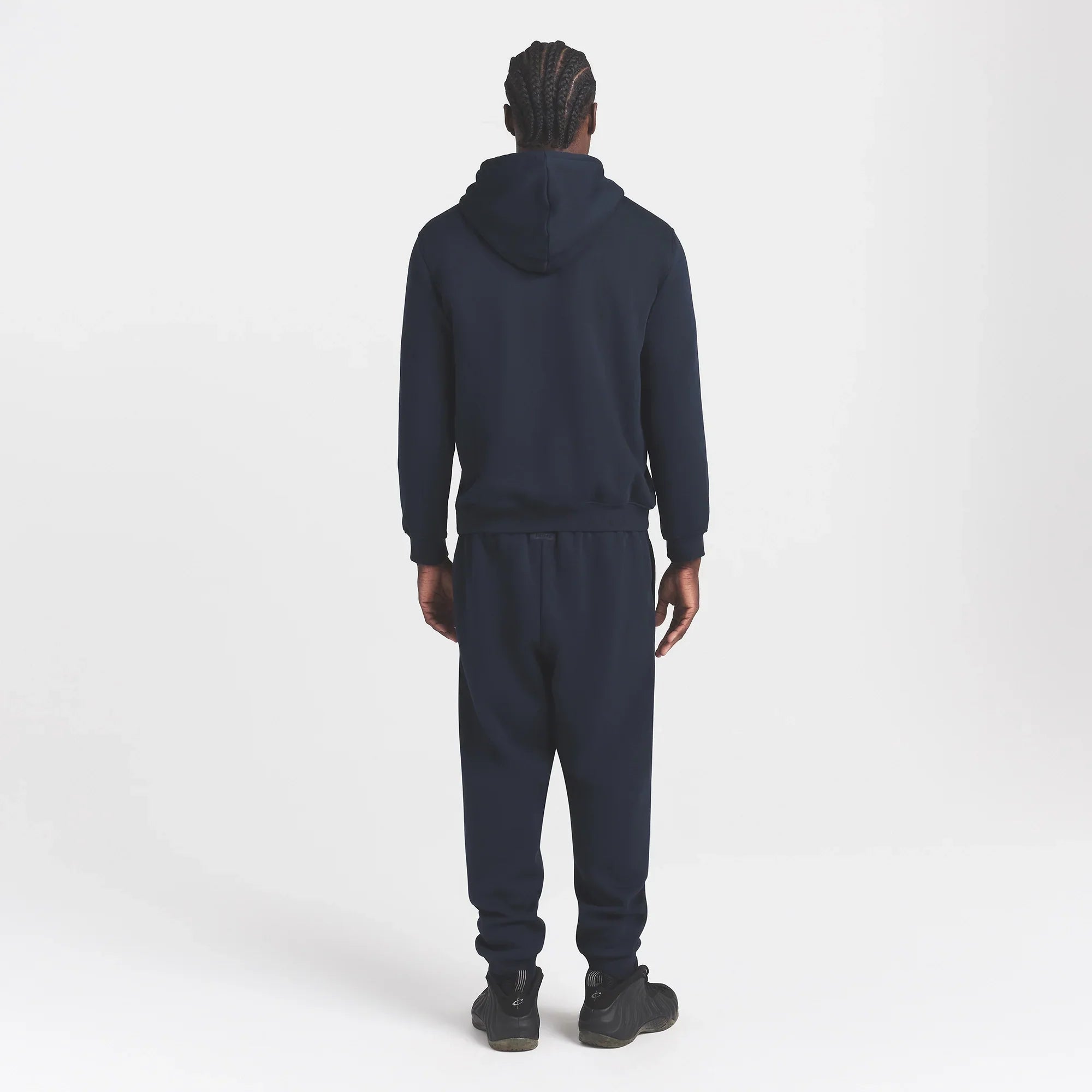 FLEECE LOUNGE MENS TAPERED JOGGER | NAVY