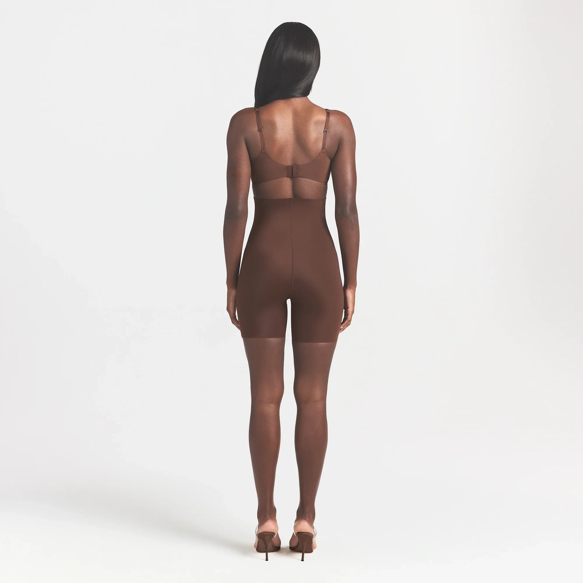 COOL SHAPEWEAR HIGH-WAISTED SHORT | COCOA