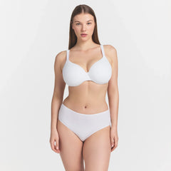 EVERYDAY COTTON FULL COVERAGE BRA | SNOW