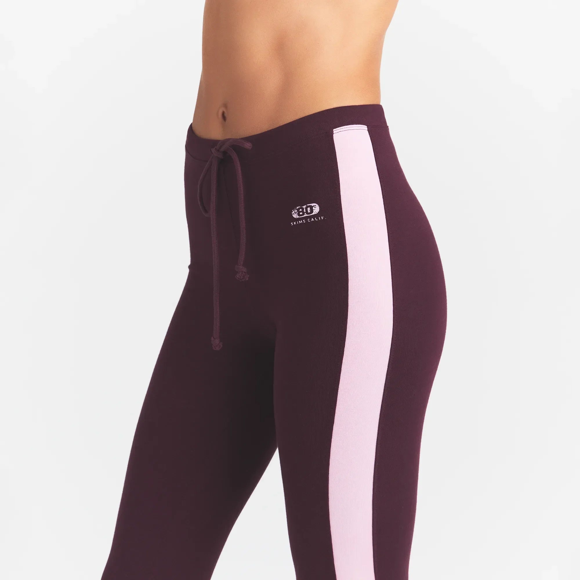 OUTDOOR HIGH-WAISTED LEGGING | CURRANT PEONY CONTRAST