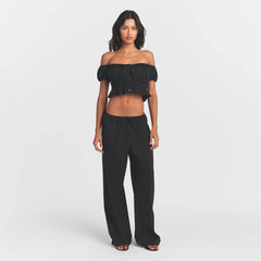 POPLIN APPAREL PANT | ONYX