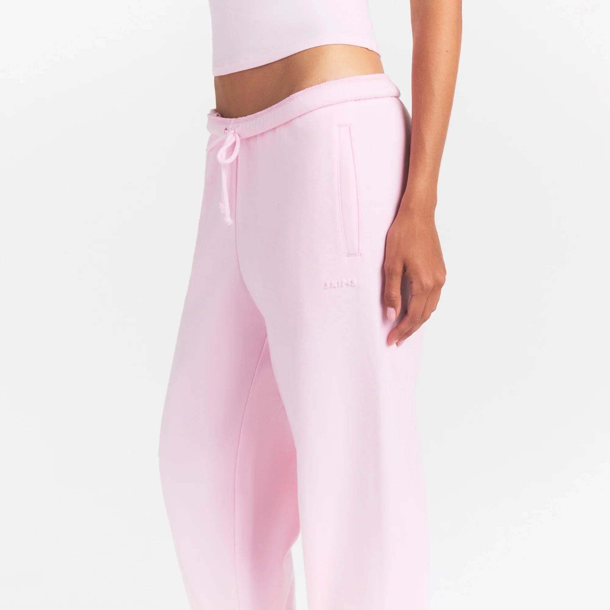 COTTON FLEECE CLASSIC JOGGER | CHERRY BLOSSOM