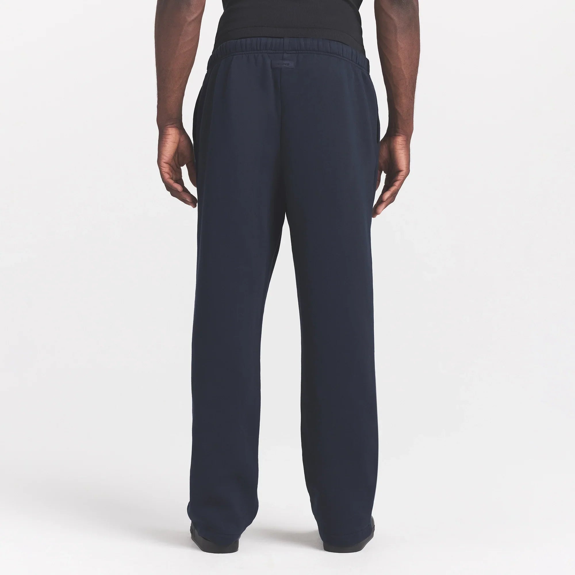 FLEECE LOUNGE MENS CLASSIC STRAIGHT LEG PANT | NAVY