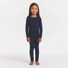 SKIMS SLEEP KIDS SLEEP SET | NAVY