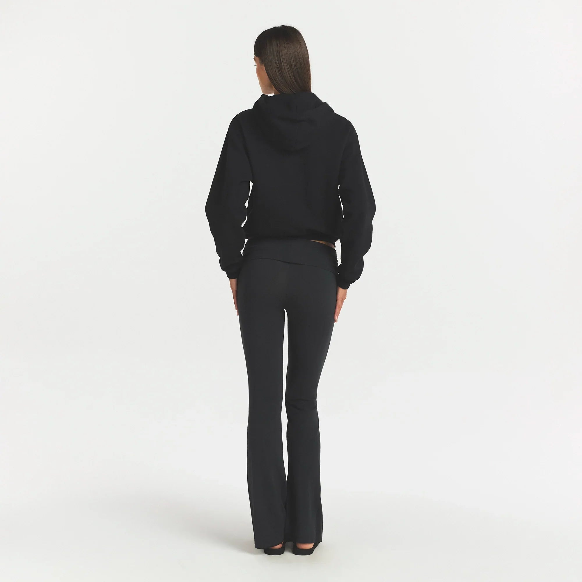 COTTON FLEECE CLASSIC HOODIE | ONYX