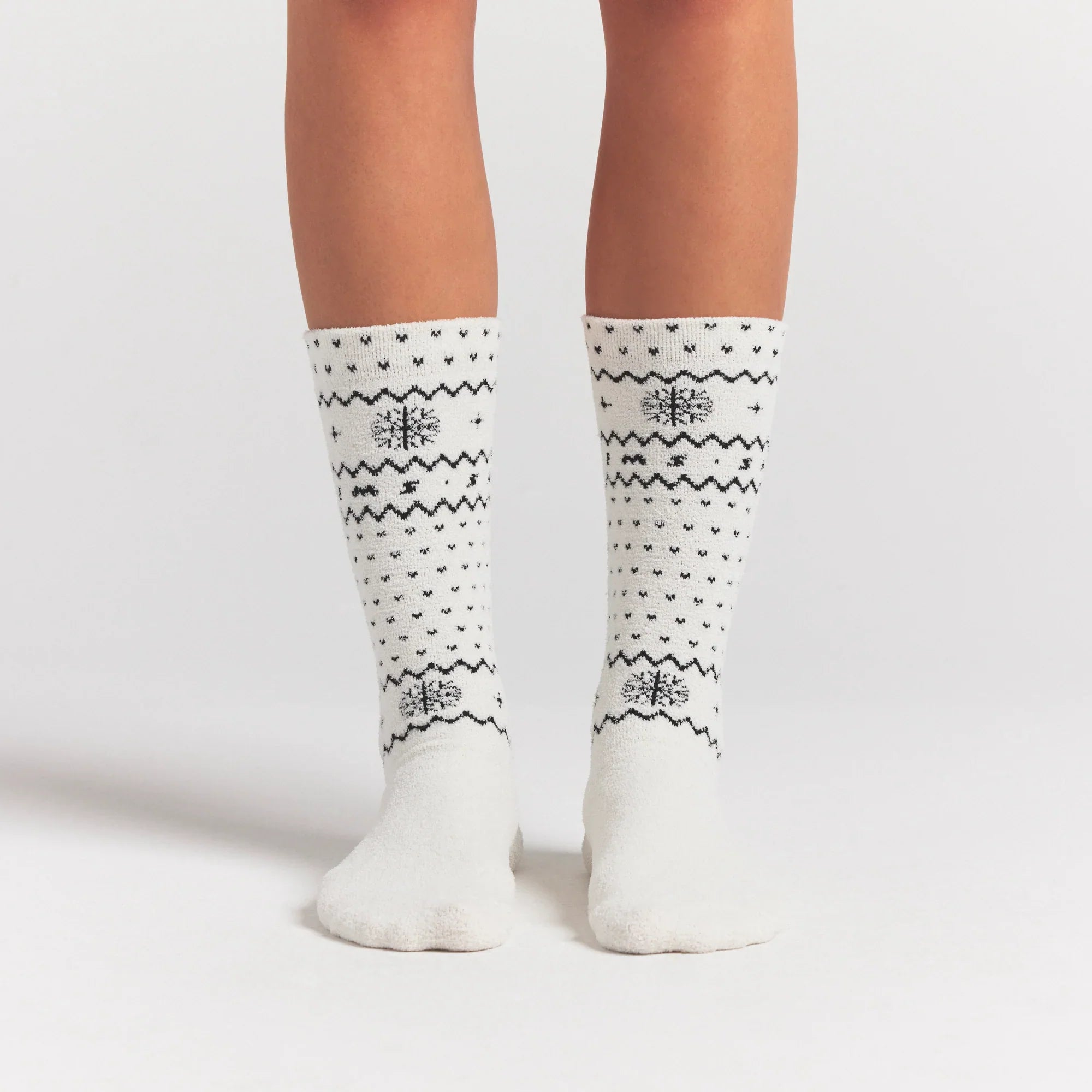 COZY LITE SOCK | MARBLE HEART FAIR ISLE