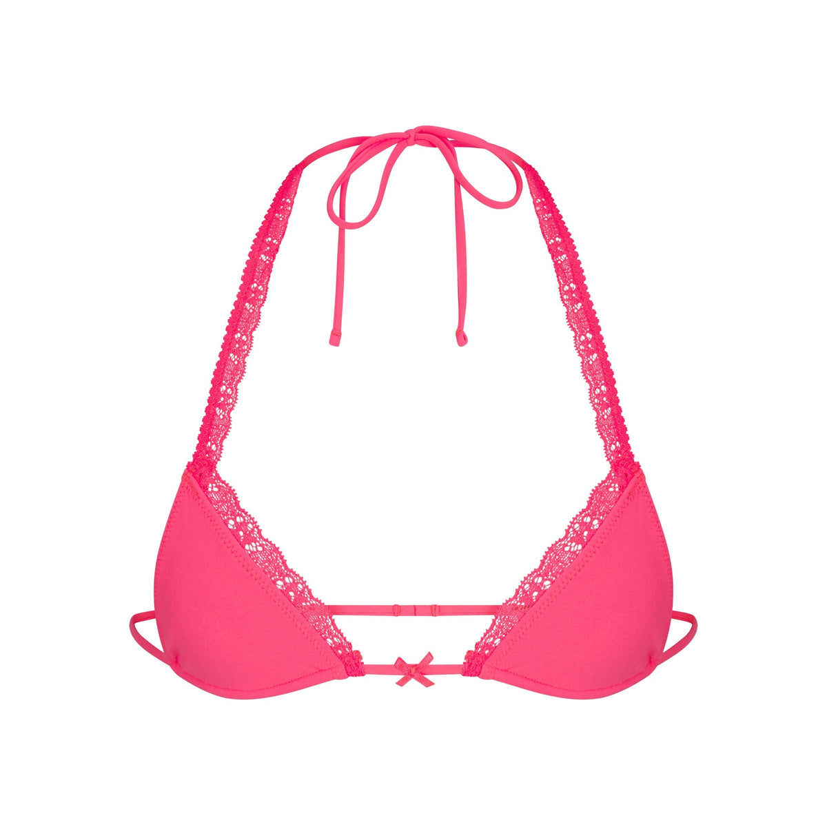 FITS EVERYBODY LACE MICRO BRALETTE | ULTRA PINK