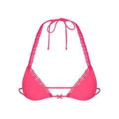 FITS EVERYBODY LACE MICRO BRALETTE | ULTRA PINK
