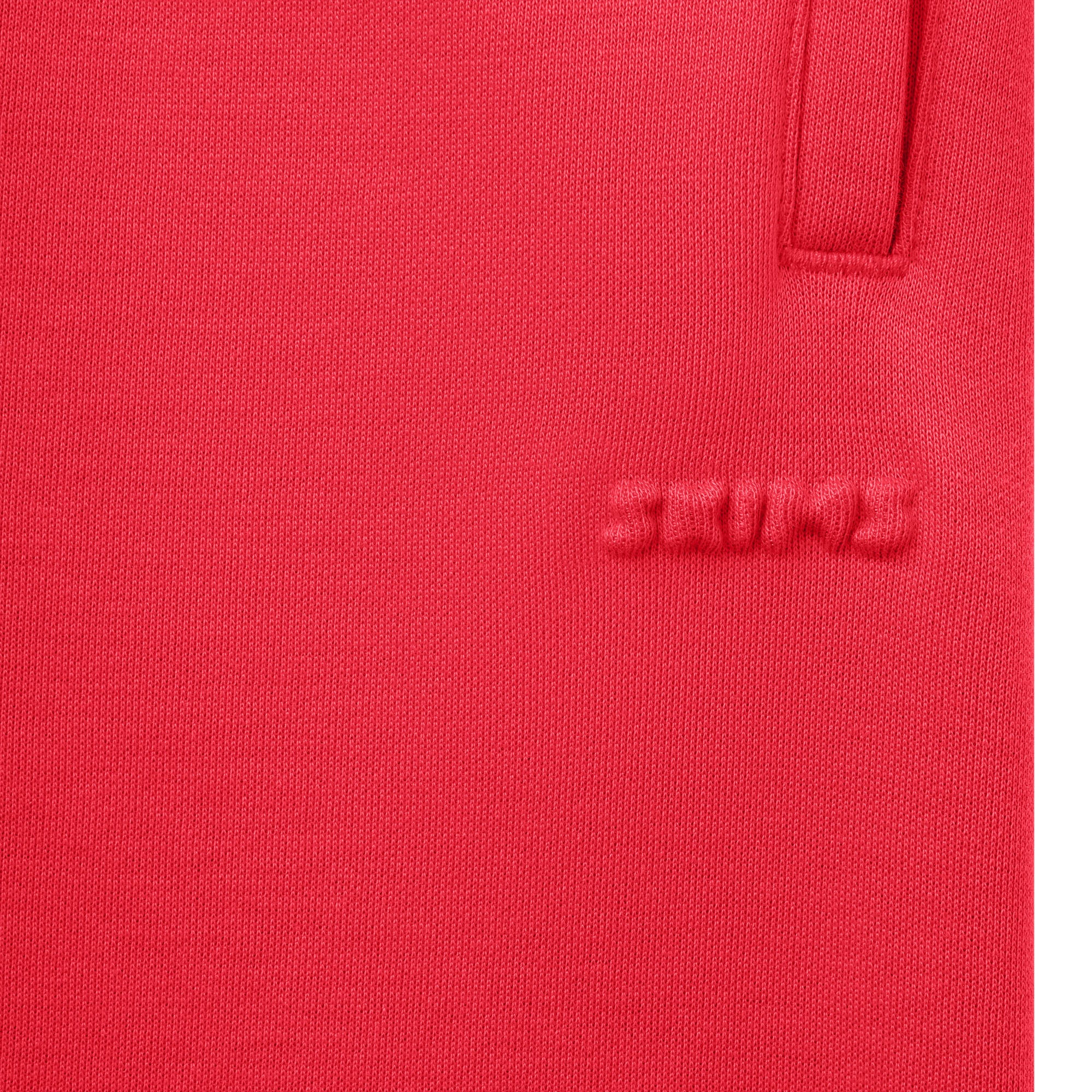 COTTON FLEECE CLASSIC SHORT | WASHED RED
