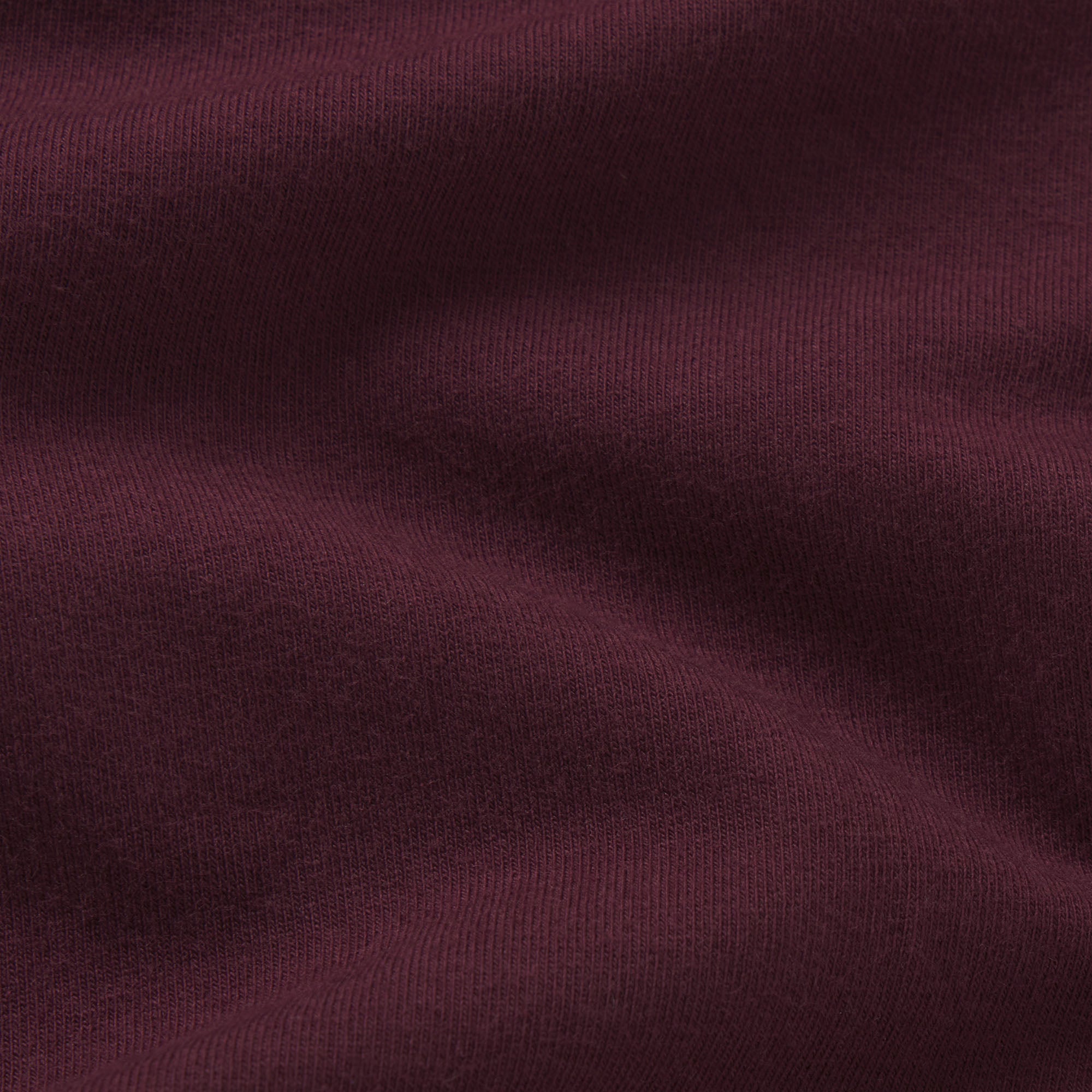COTTON RIB T-SHIRT | CURRANT