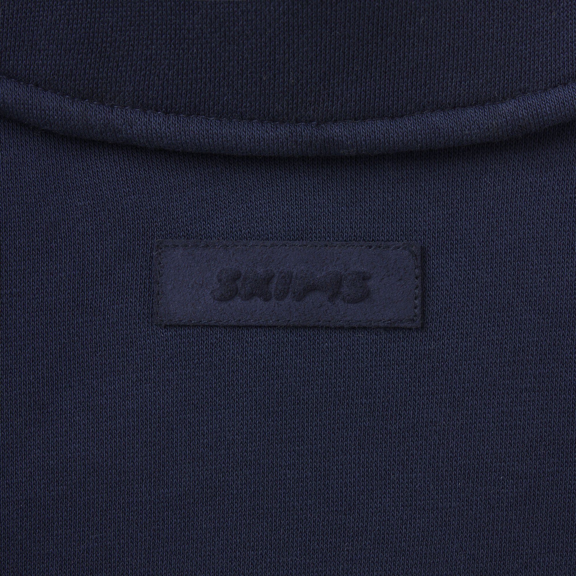 FLEECE LOUNGE MENS RUGBY POLO | NAVY
