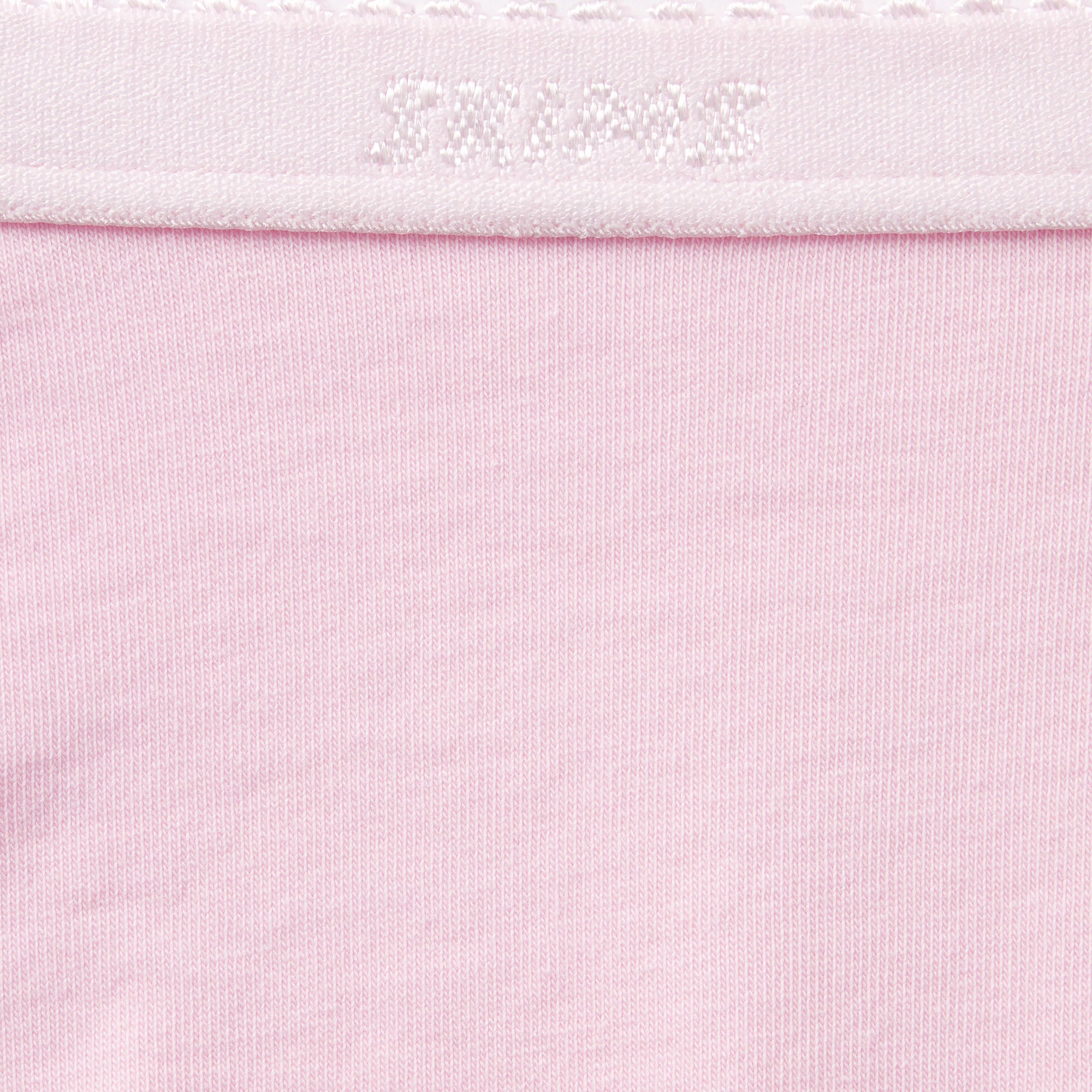 LIGHTWEIGHT COTTON LOGO PICOT HIPSTER | PEONY