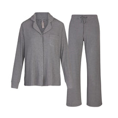 SOFT LOUNGE SLEEP SET | HEATHER GREY