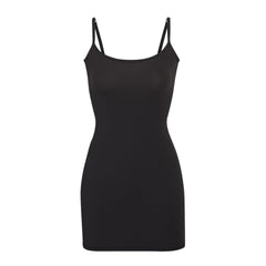 FITS EVERYBODY SLIP DRESS | ONYX