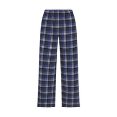 FLANNEL SLEEP OVERSIZED PANT | INDIGO OUTDOOR PLAID