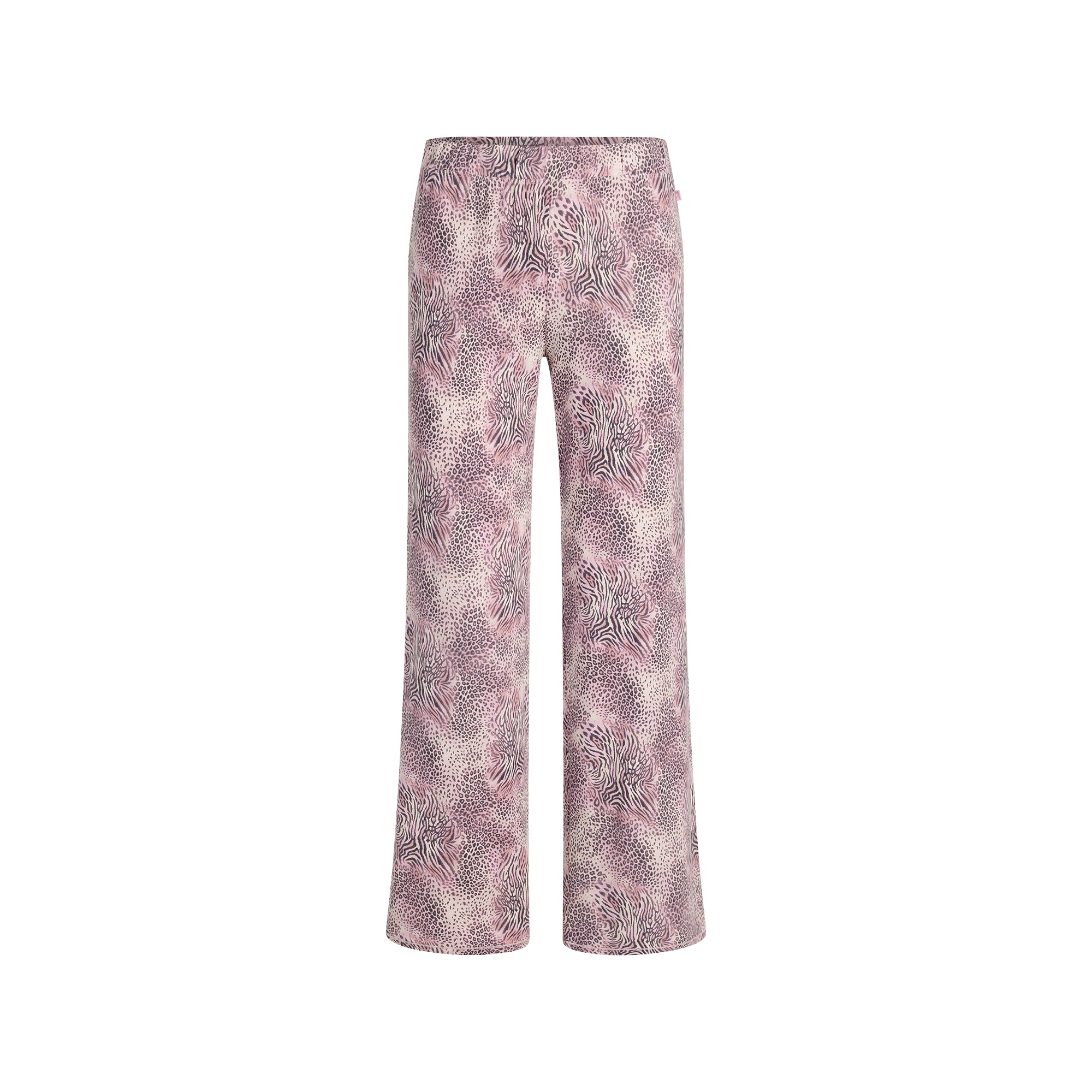 SKIMS SLEEP LONG SLEEVE BUTTON UP SET | BLOOM MINI MULTI ANIMAL